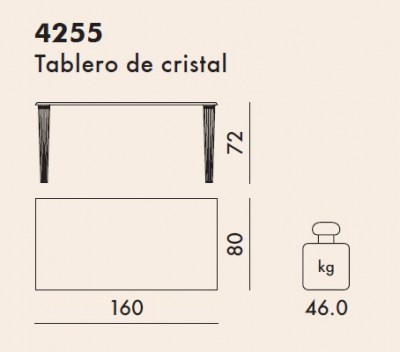 TOPTOP Rectangular Ficha Tecnica 4255